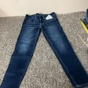 American Eagle Outfitters Dark Blue Skinny Jeans